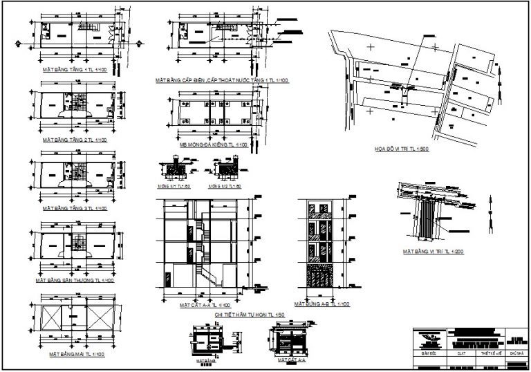 Bản vẽ thiết kế kiến trúc- Điều cần biết trước khi xây nhà