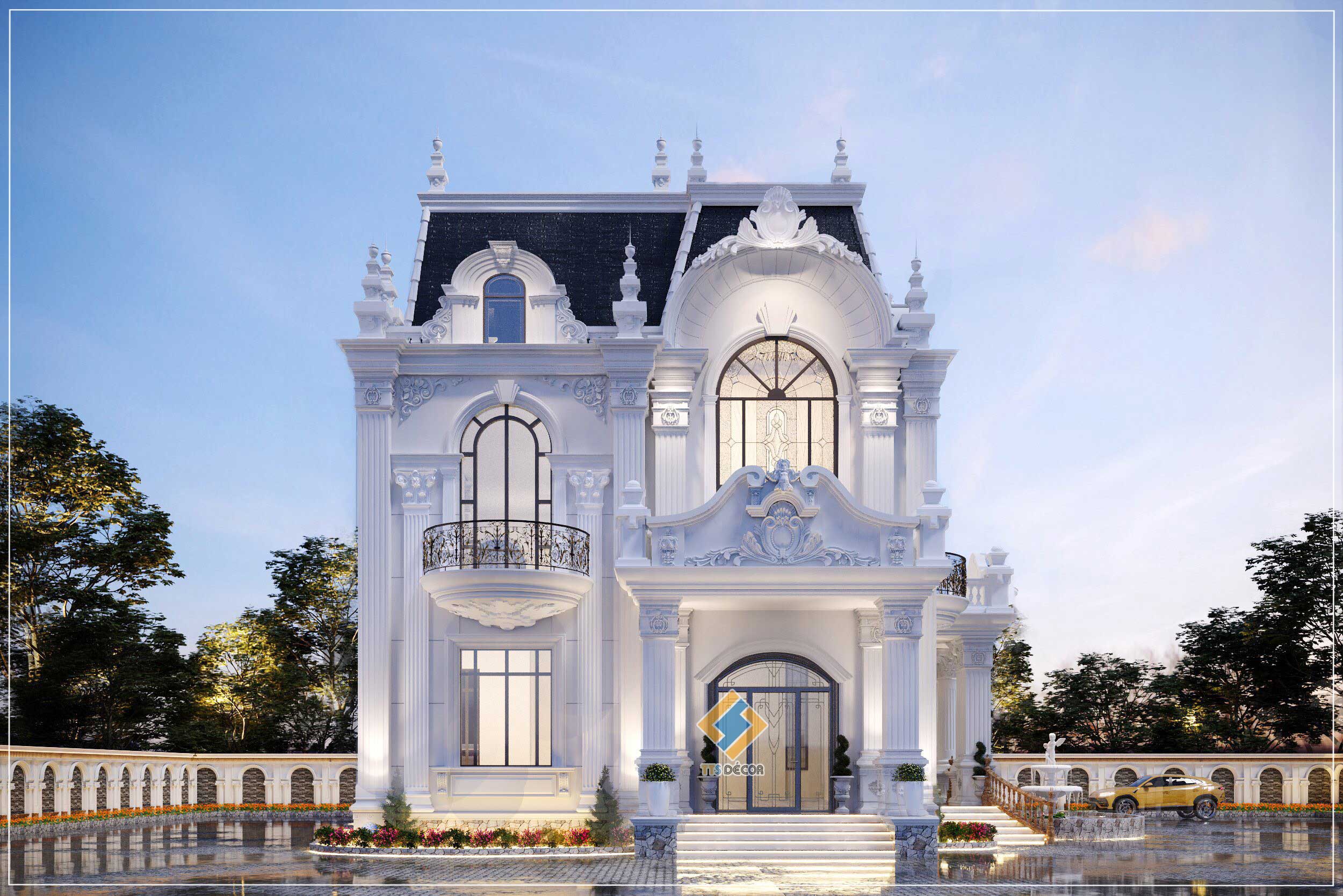 Thiết Kế Biệt thự Tân Cổ Điển ở Hải Phòng| TT-S Décor