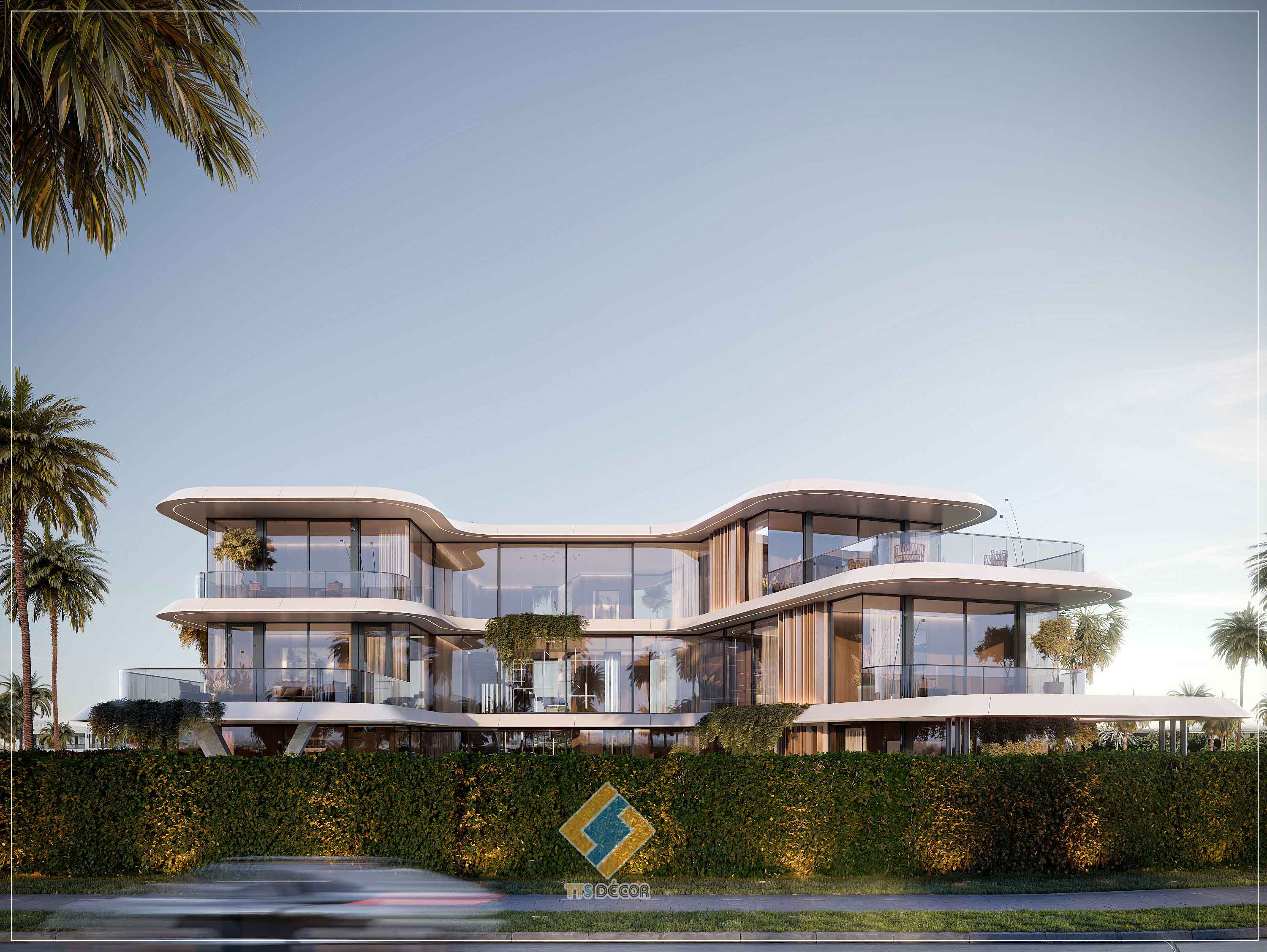 Thiết kế biệt thự siêu hiện đại tại Khánh Hoà| TT-S Décor