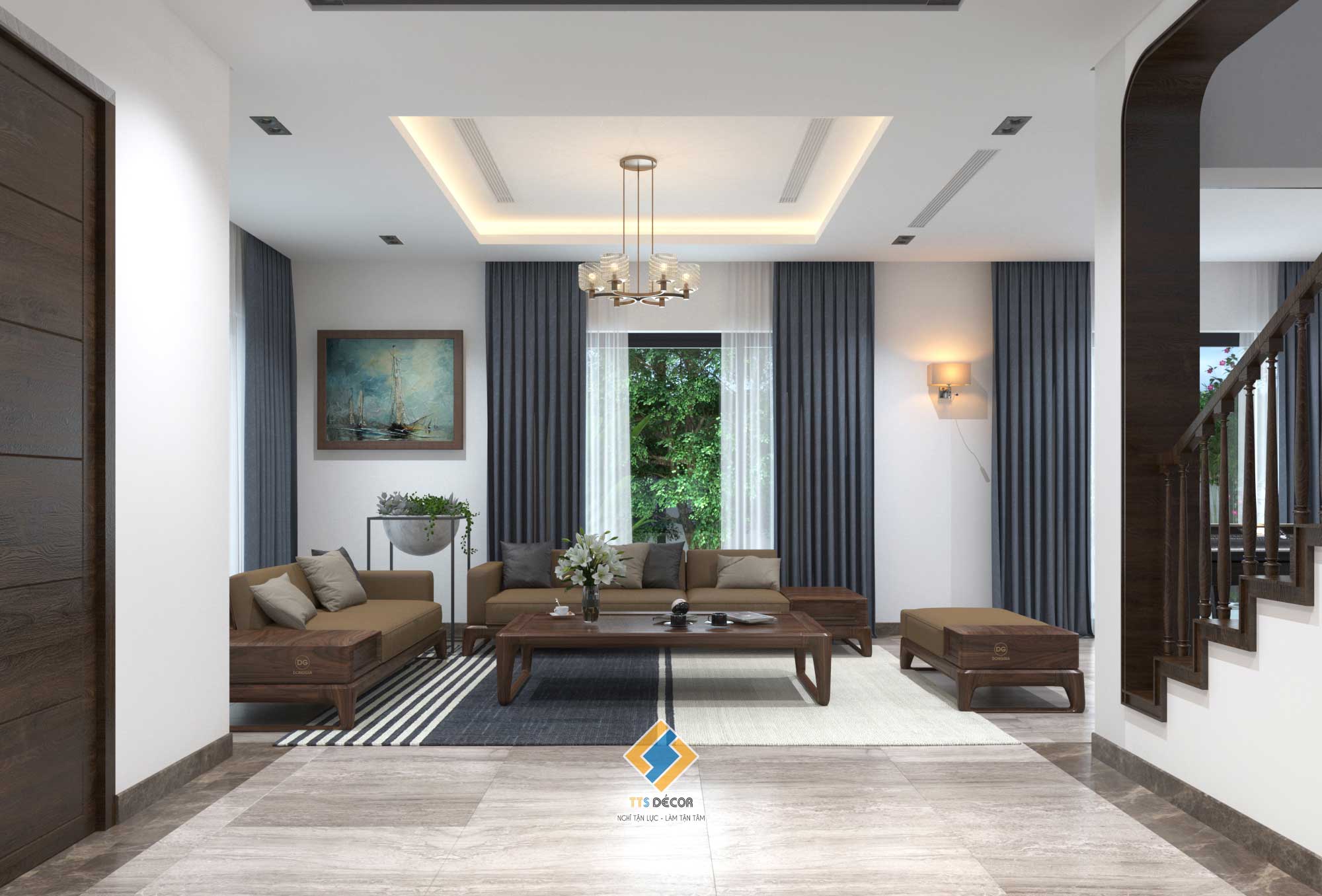 Thiết kế nội thất phong cách hiện đại tại Quảng Ninh| TT-S Décor