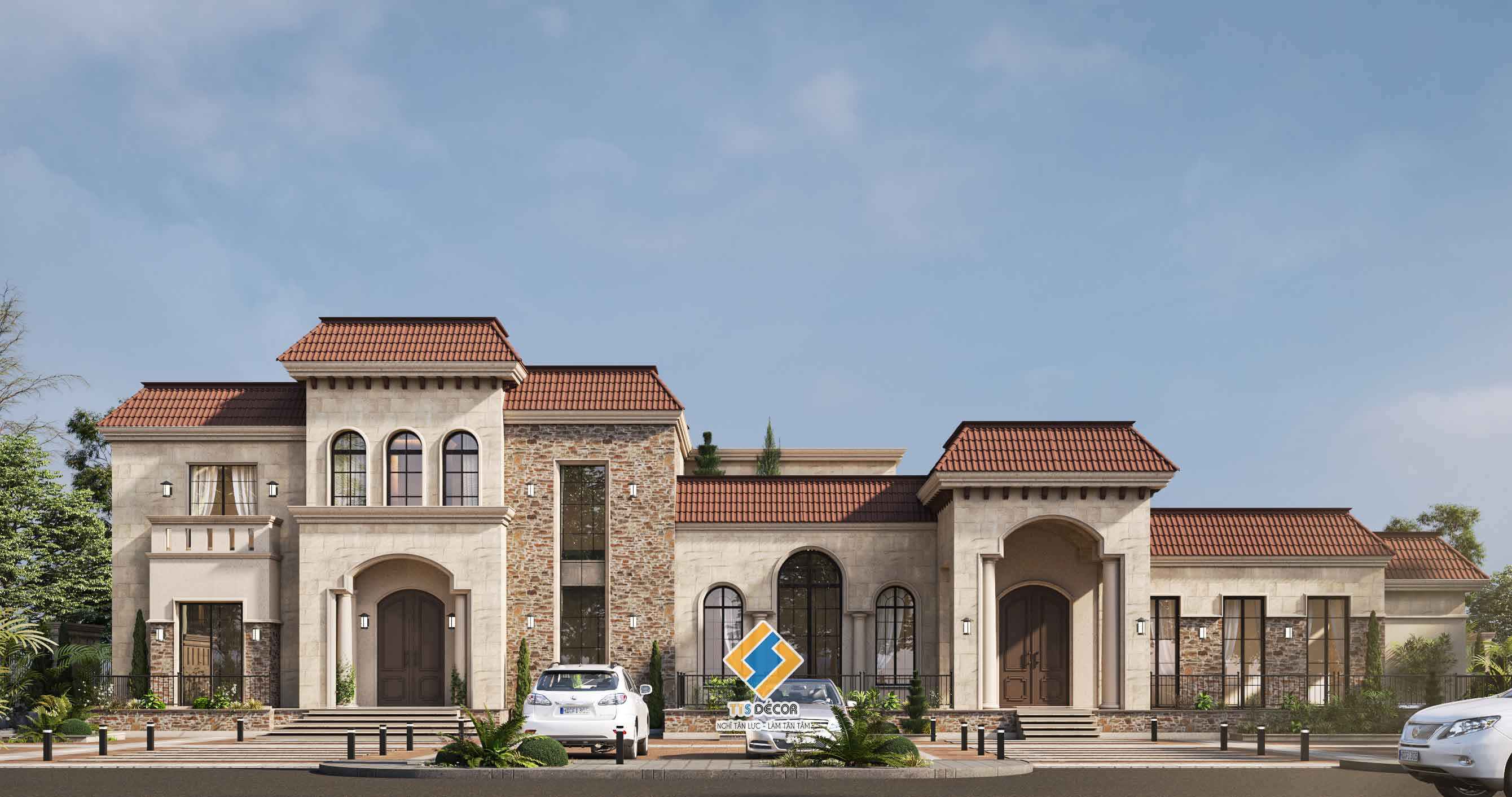 Thiết kế Biệt Thự Địa Trung Hải Hà Nam| TT-S Décor