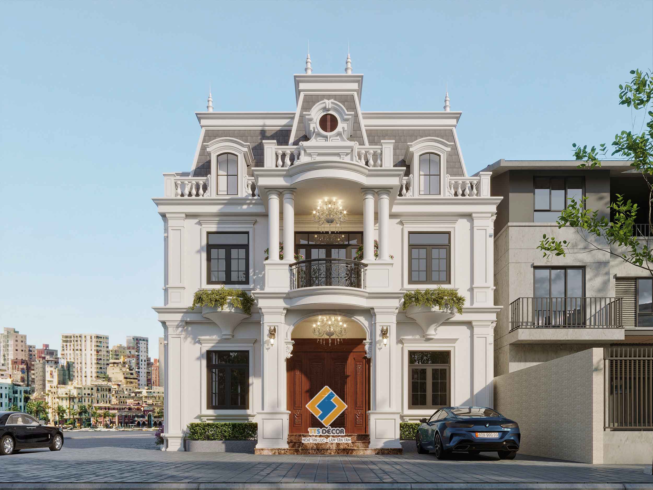 Thiết kế công trình Biệt Thự Tân Cổ Điển đẹp nhất Hải Dương | TT-S Décor