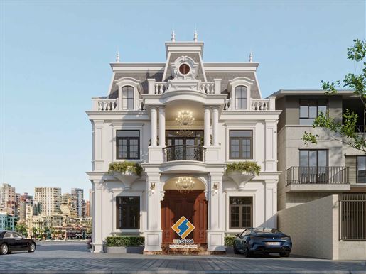 Thiết kế công trình Biệt Thự Tân Cổ Điển đẹp nhất Hải Dương | TT-S Décor