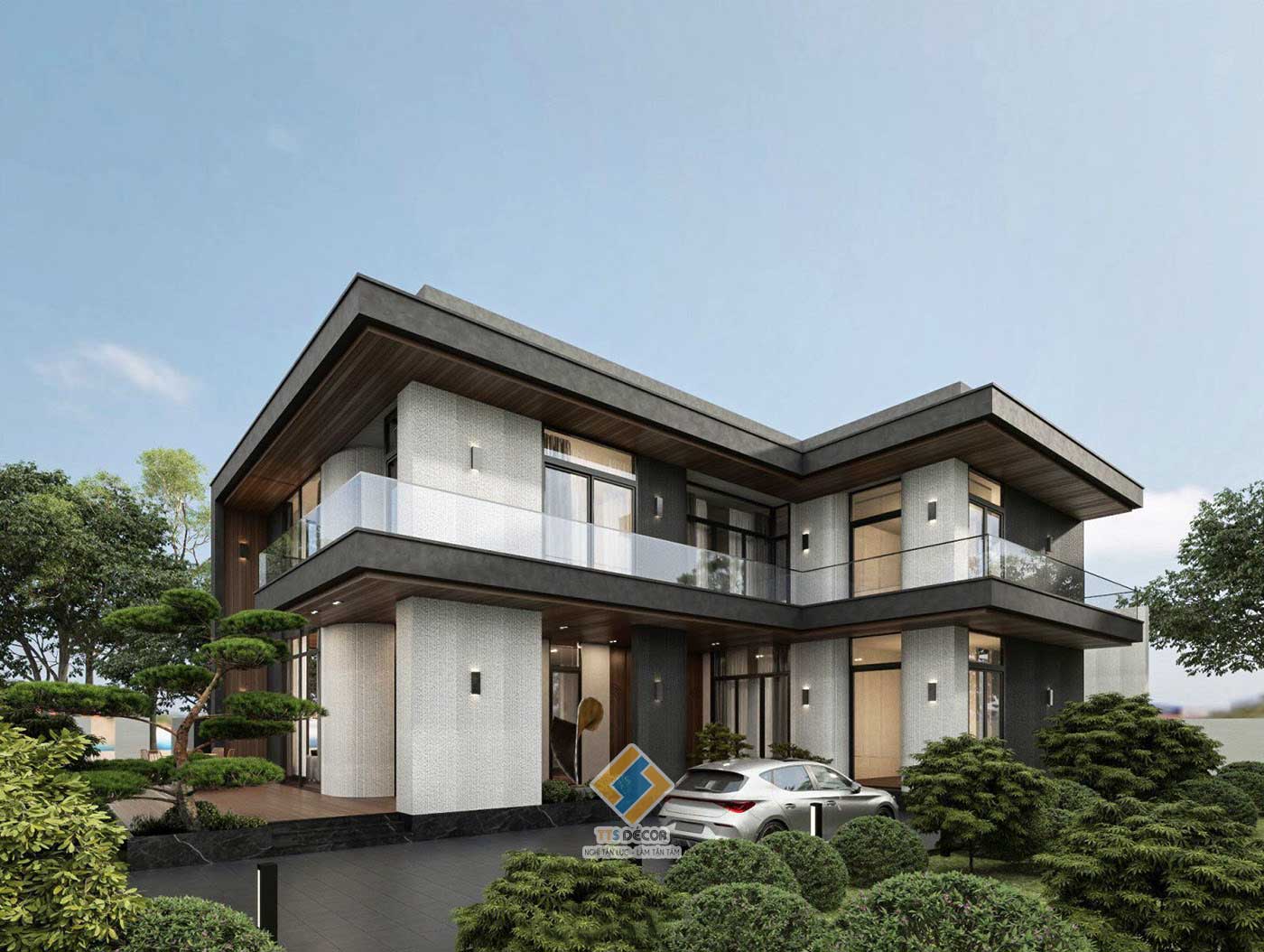 Thiết kế biệt thự hiện đại tại Hải Dương| TT-S Décor