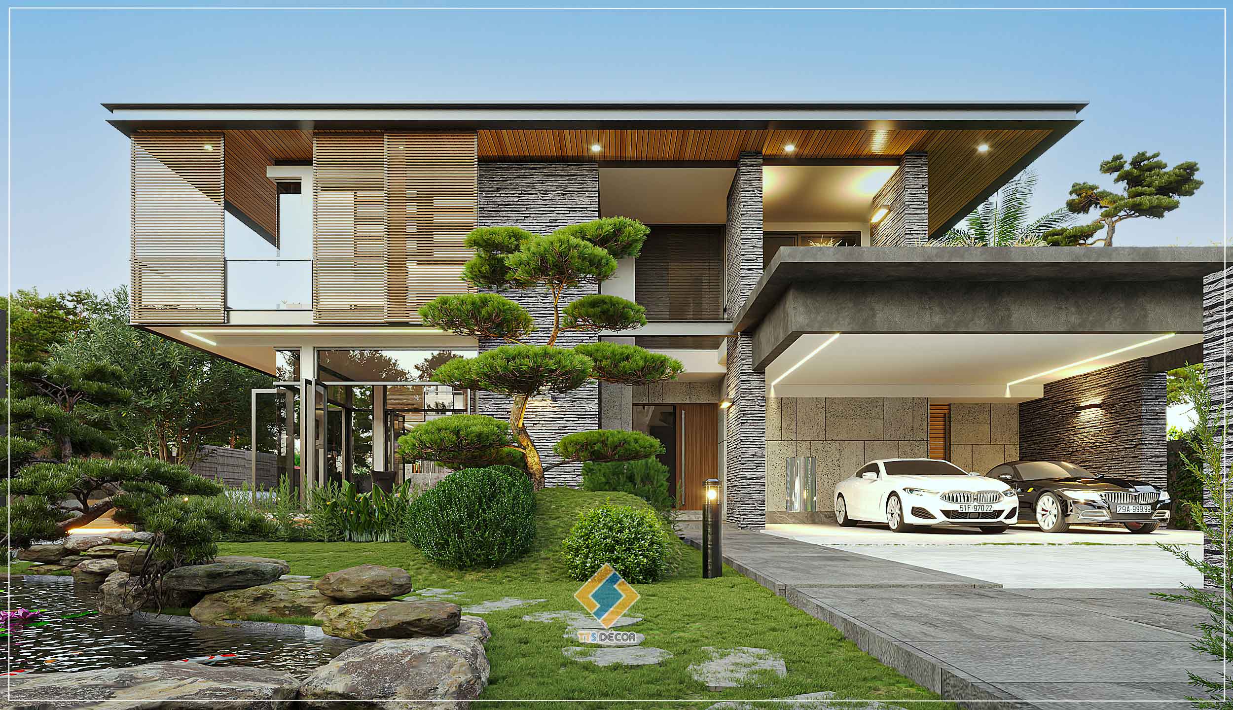 Thiết kế biệt thự Tropical tại Hà Nội| TT-S Décor