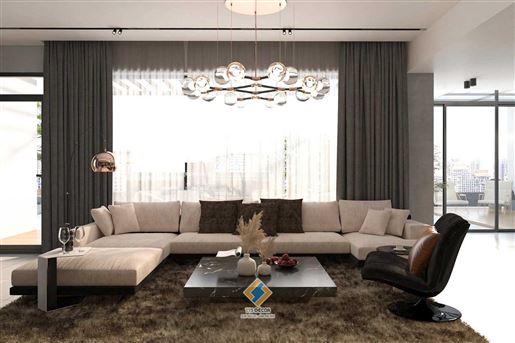 Thi công nội thất Penthouse tại Hà Nội | TT-S Décor