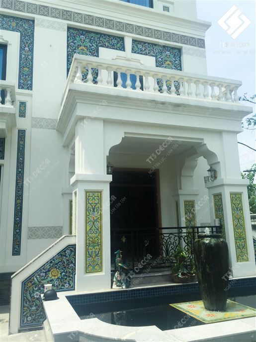 Thi công Tổng thể Nội thất Biệt thự Long Biên phong cách Địa trung hải