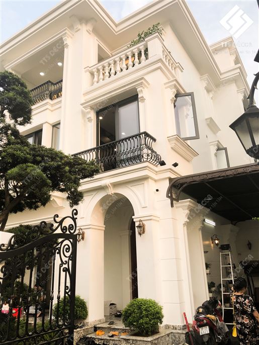 Thi công biệt thự Vinhome Greenbay Hoàng Lan - Mễ Trì