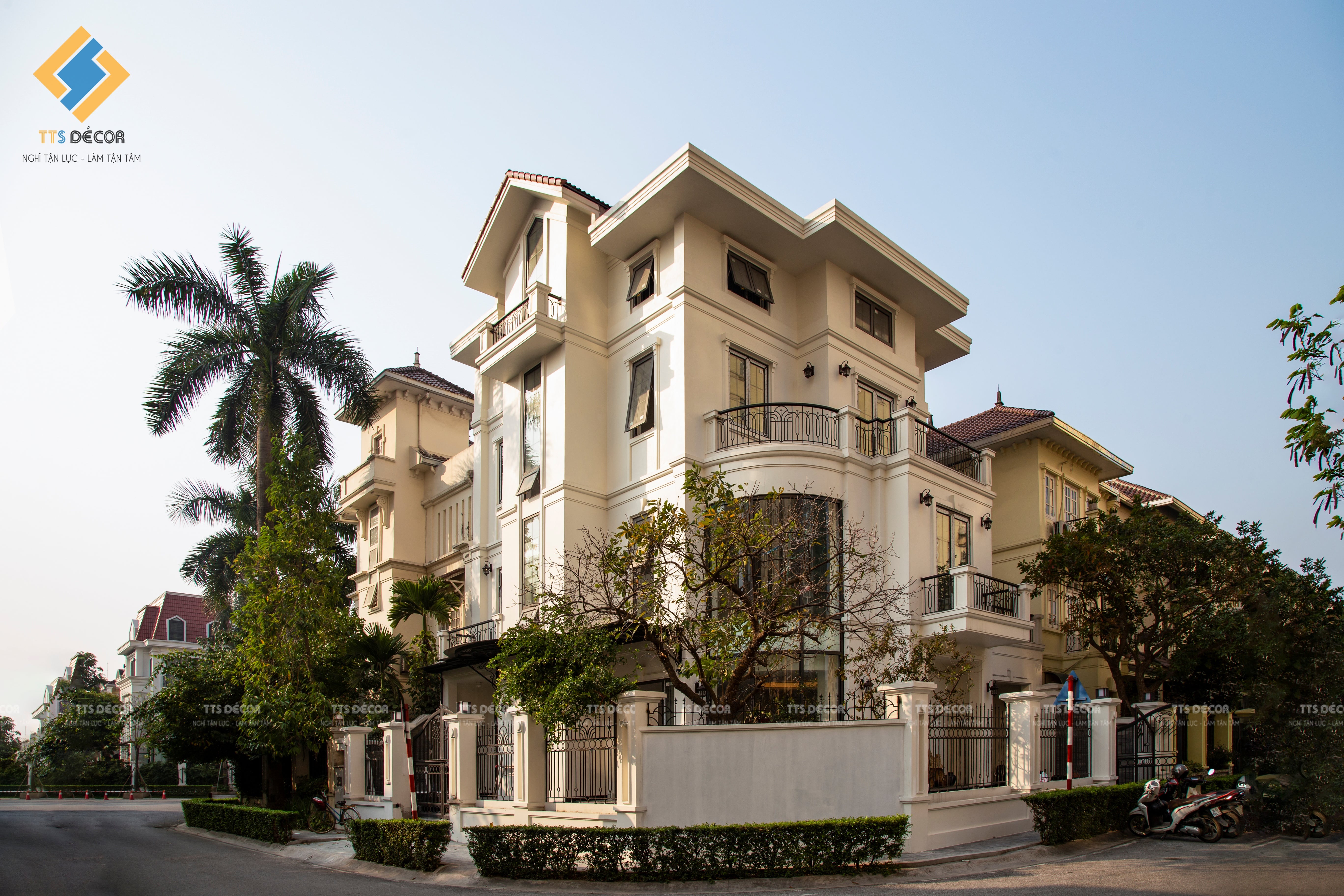 Thi Công Hoàn Thiện Kiến Trúc Nội Thất Biệt Thự Ciputra