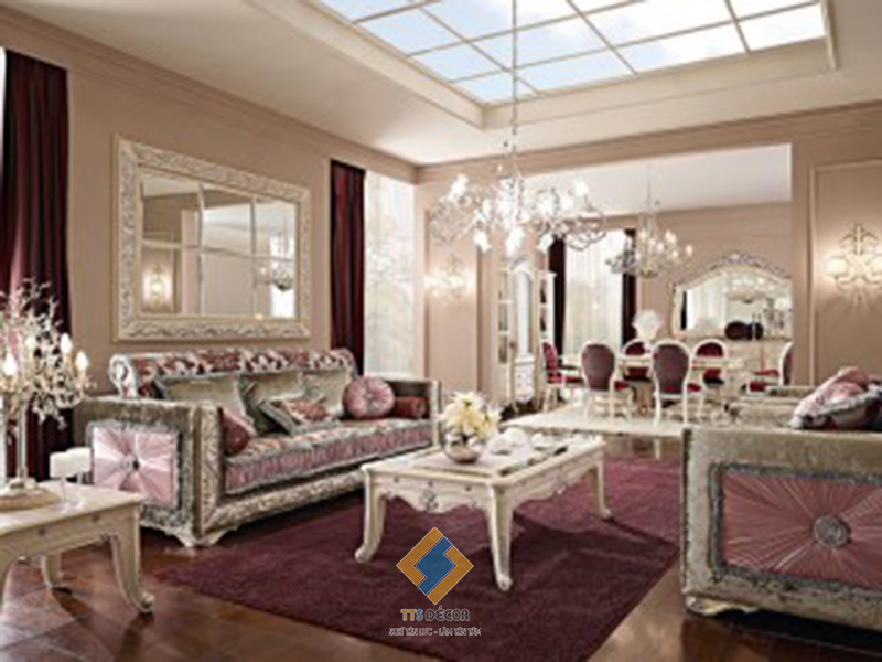Bộ sưu tập nội thất Bacci Stile phong cách Alysee