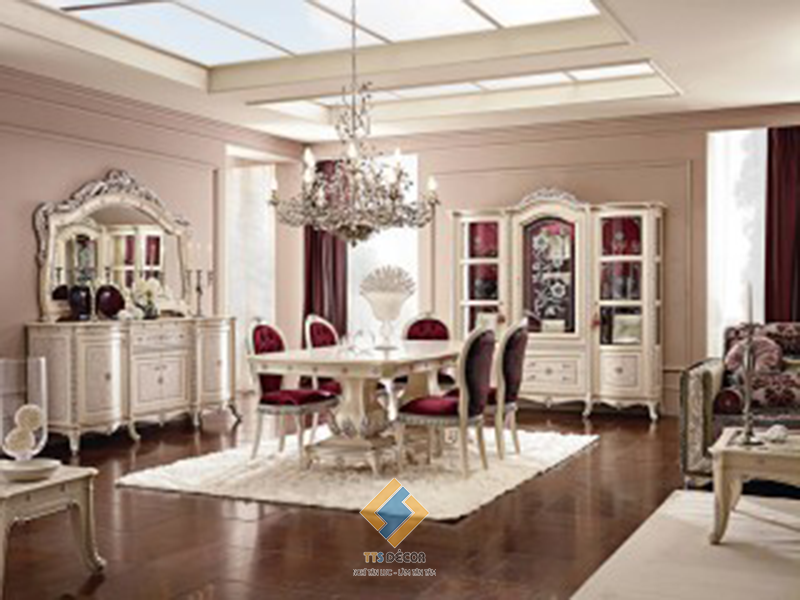 Bộ sưu tập nội thất Bacci Stile phong cách Alysee