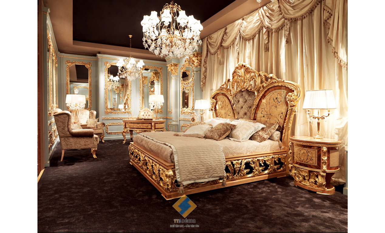 Bộ sưu tập Versailles nội thất phòng ngủ 
