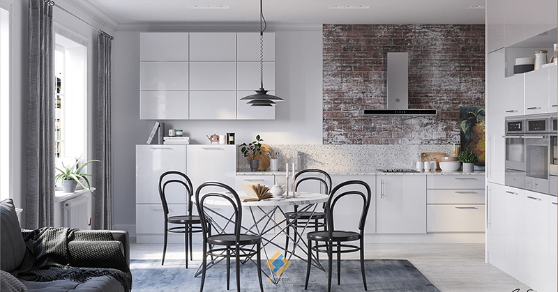 NÉT ĐẸP PHÓNG KHOÁNG VỚI NỘI THẤT INDUSTRIAL STYLE HIỆN ĐẠI