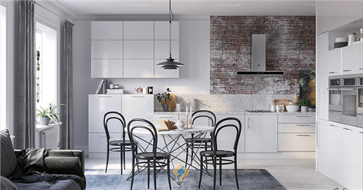 NÉT ĐẸP PHÓNG KHOÁNG VỚI NỘI THẤT INDUSTRIAL STYLE HIỆN ĐẠI