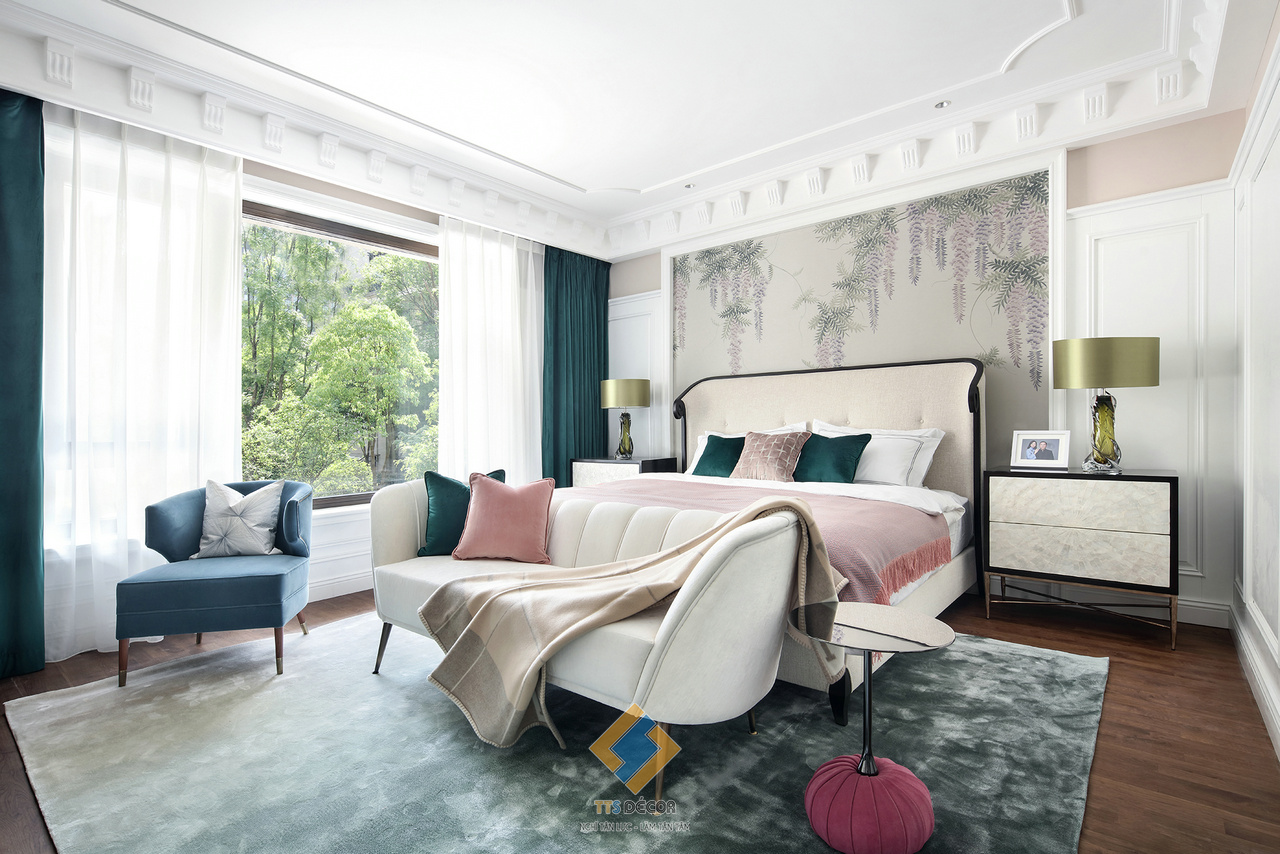 Thiết kế nội thất tân cổ điển phong cách CG | TTS Decor