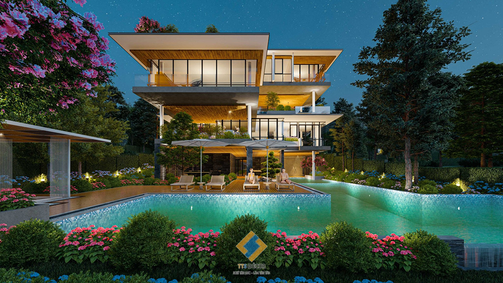 Thiết Kế Biệt Thự Hiện Đại Tam Đảo, Vĩnh Phúc| TT-S Décor