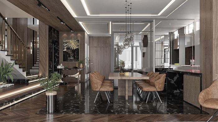 7 nguyên tắc quyết định một thiết kế nội thất biệt thự sang trọng