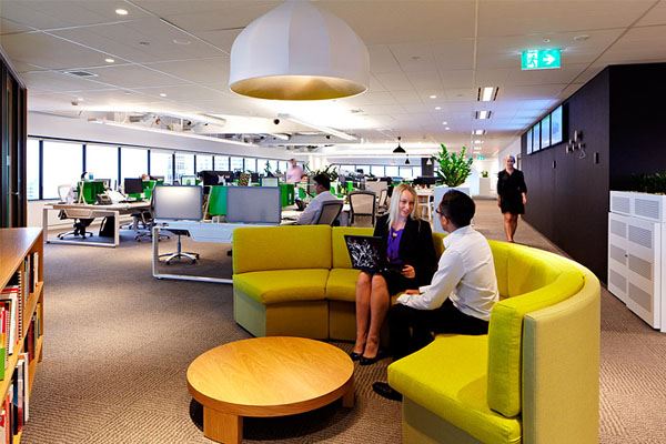 Tạo nét văn hóa riêng cho công ty bởi thiết kế nội thất văn phòng độc đáo