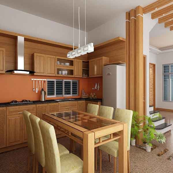 Thiết kế nội thất Châu Âu thổi hồn vào nhà bếp của Mẹ