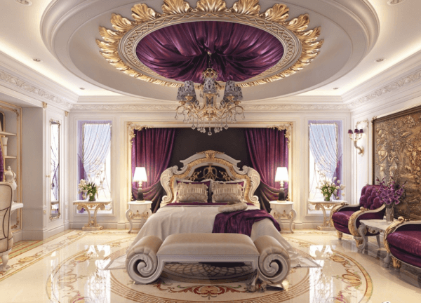 8 MẪU THI CÔNG NỘI THẤT BIỆT THỰ PHÒNG NGỦ XA HOA VẠN NGƯỜI MÊ