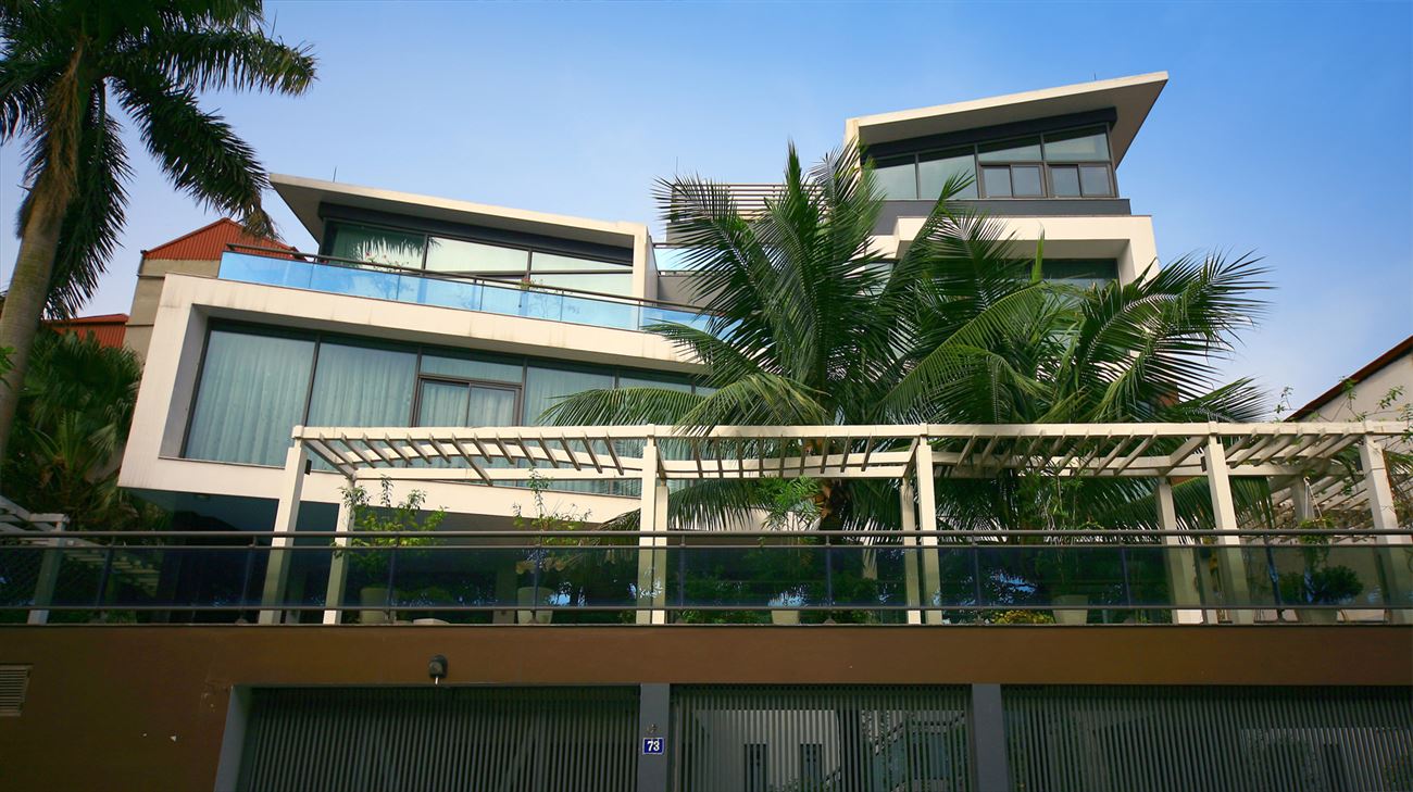 ý tưởng thiết kế biệt thự 2 tầng hiện đại 200m2 độc đáo, tinh tế