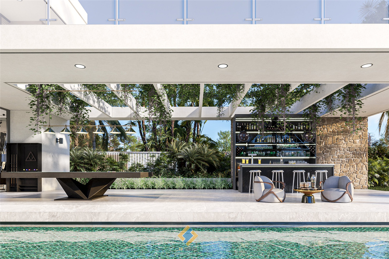 Thiết Kế Biệt thự Tropical Phú Thọ: Thiết Kế Hiện Đại & Tiện Nghi