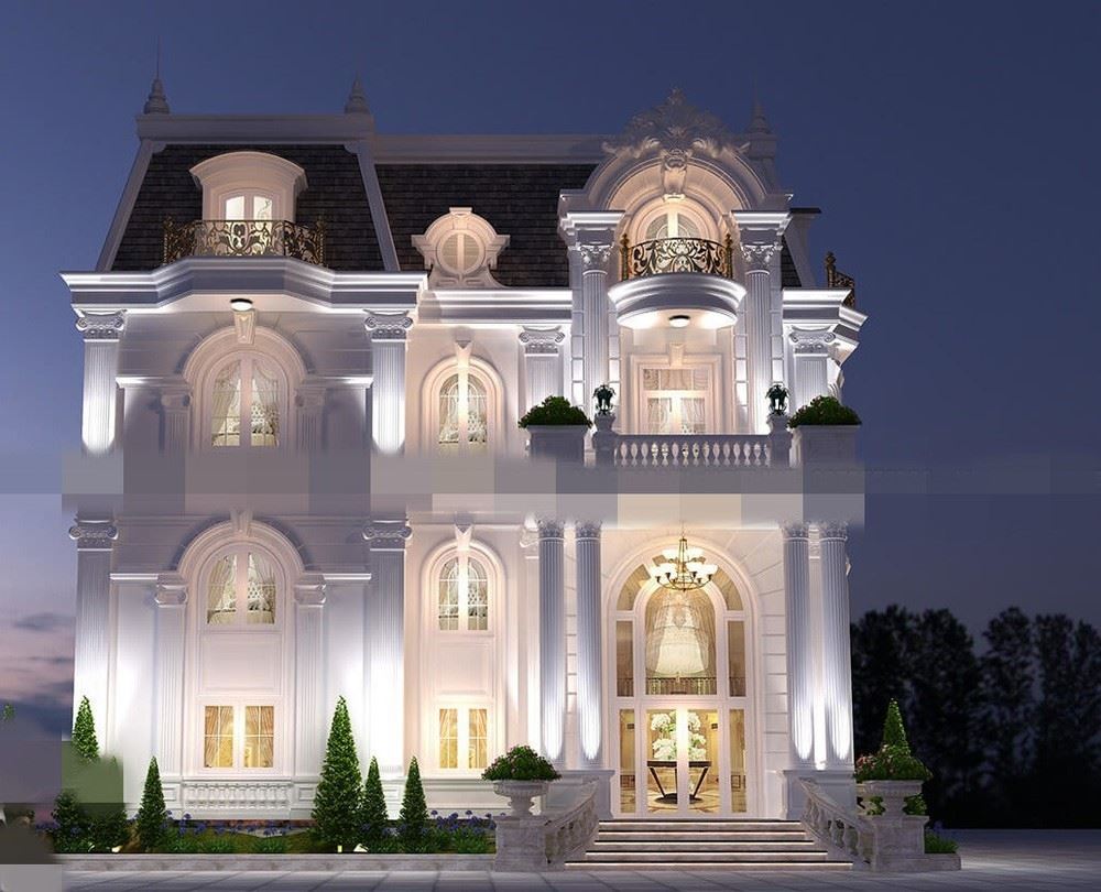 Biệt thự kiểu Pháp và những điều cần lưu ý trong phong cách thiết kế