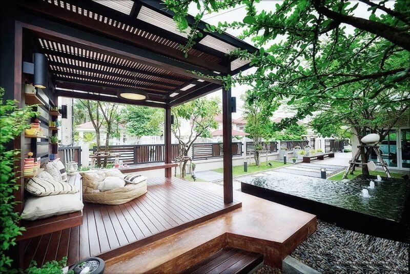 Mẫu biệt thự sân vườn hiện đại, đẹp và sang trọng