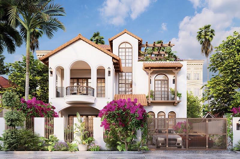 Biệt Thự Ven Biển Địa Trung Hải: Khu Biệt Lập Sang Trọng 