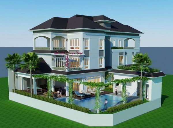 Một Số Đặc Điểm Cơ Bản Của Biệt Thự Sân Vườn