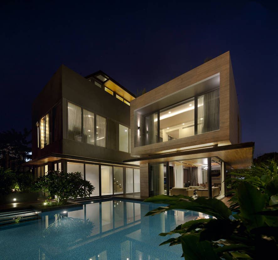 Mẫu biệt thự 2 tầng hiện đại dành cho nghỉ dưỡng