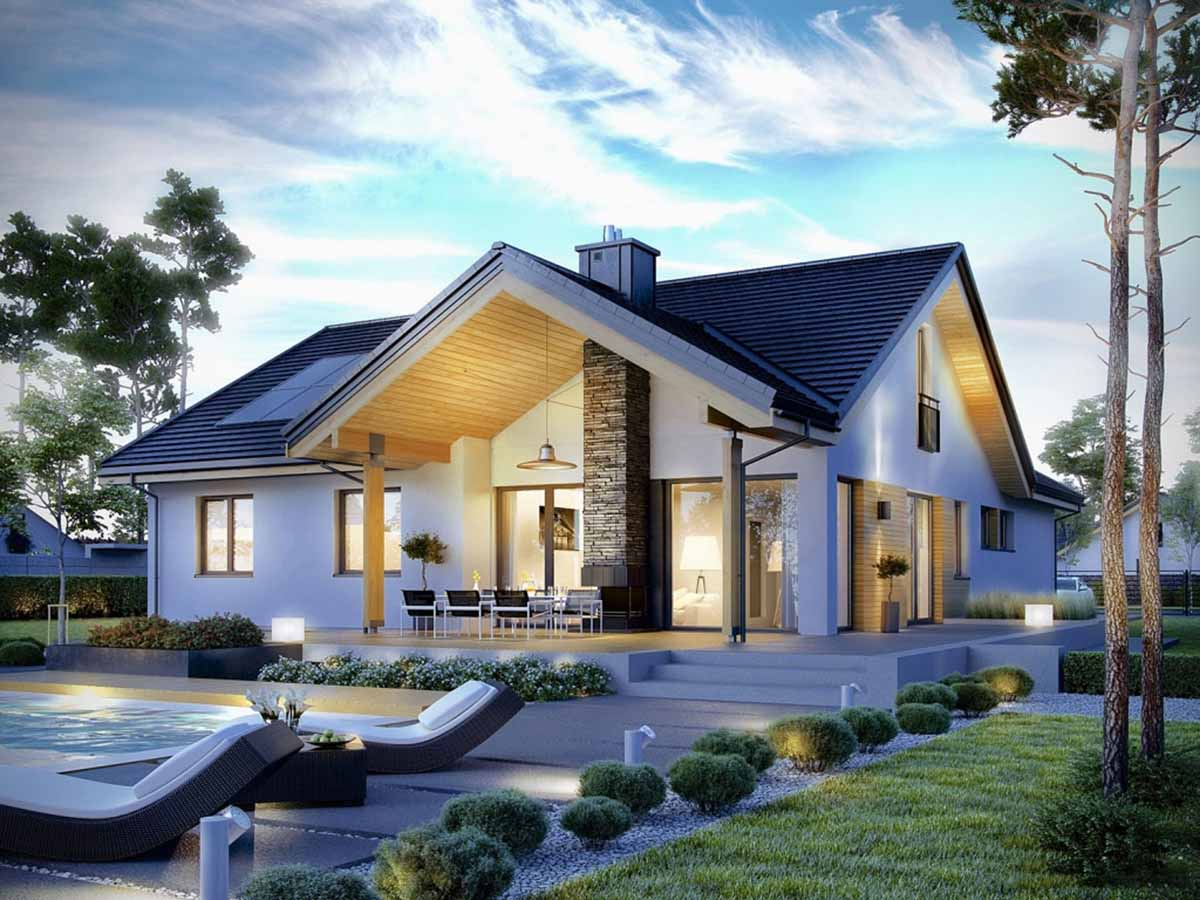 25+ Mẫu biệt thự nhà vườn đẹp hiện đại và độc đáo 