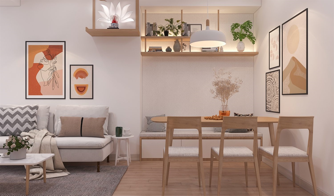 Top những mẫu thiết kế nội thất căn hộ hiện đại
