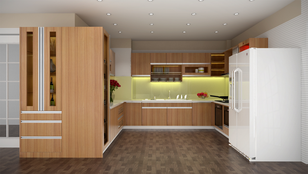 thiết kế nội thất nhà bếp