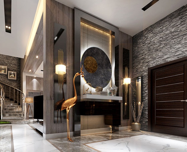 Thiết kế nội thất biệt thự Luxury