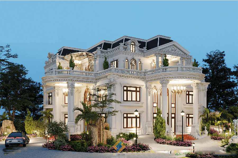 Phong Cách Thiết Kế Biệt Thự Cổ Điển – Classical Villas Style