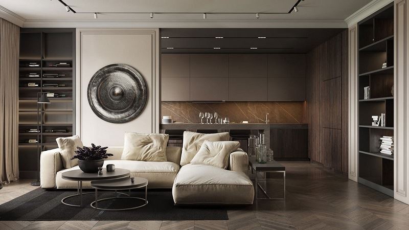 Thiết kế nội thất biệt thự tân cổ điển tại Hải Phòng