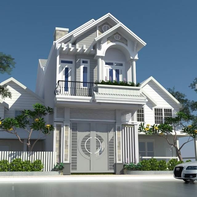 MẪU THIẾT KẾ THI CÔNG BIỆT THỰ 2 TẦNG KIỂU PHÁP ĐẸP NHẤT HIỆT NAY