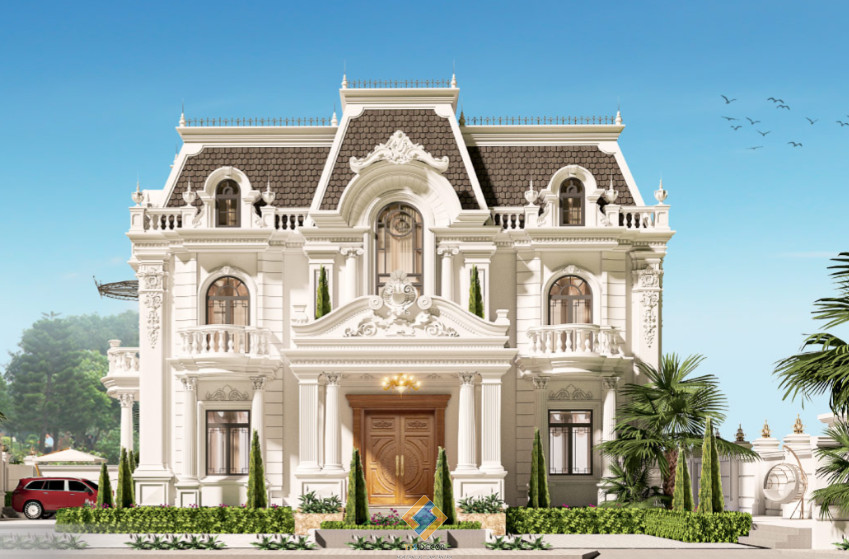 Những Mẫu Thiết Kế Xây Dựng Biệt Thự Tân Cổ Điển Tại Nam Định 