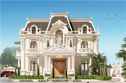 Những Mẫu Thiết Kế Xây Dựng Biệt Thự Tân Cổ Điển Tại Nam Định 