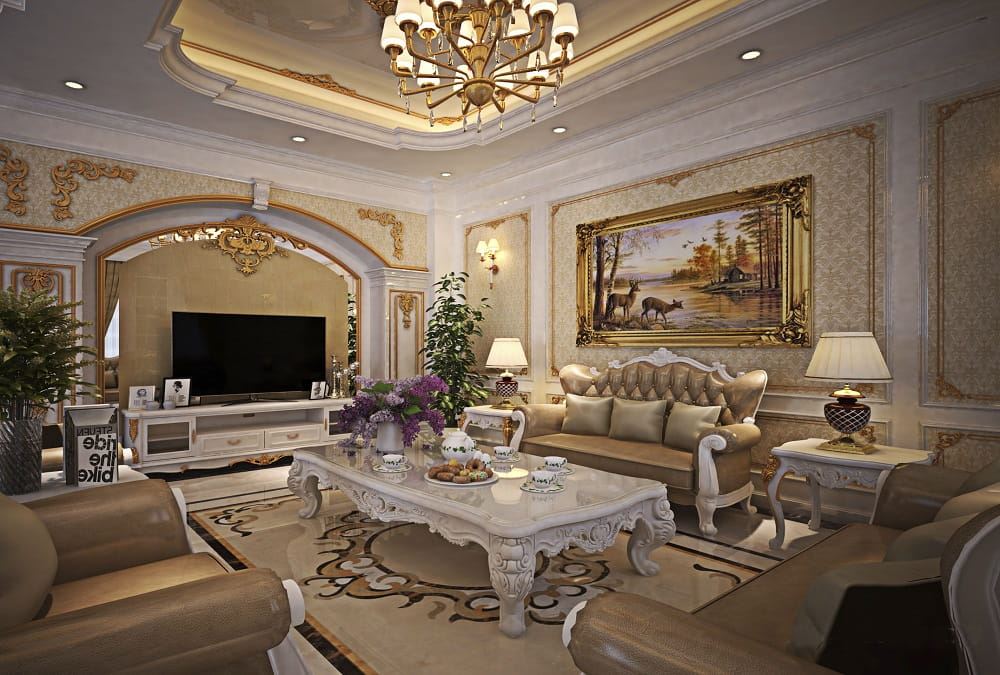 Những điều cần biết về thiết kế thi công nội thất tân cổ điển 