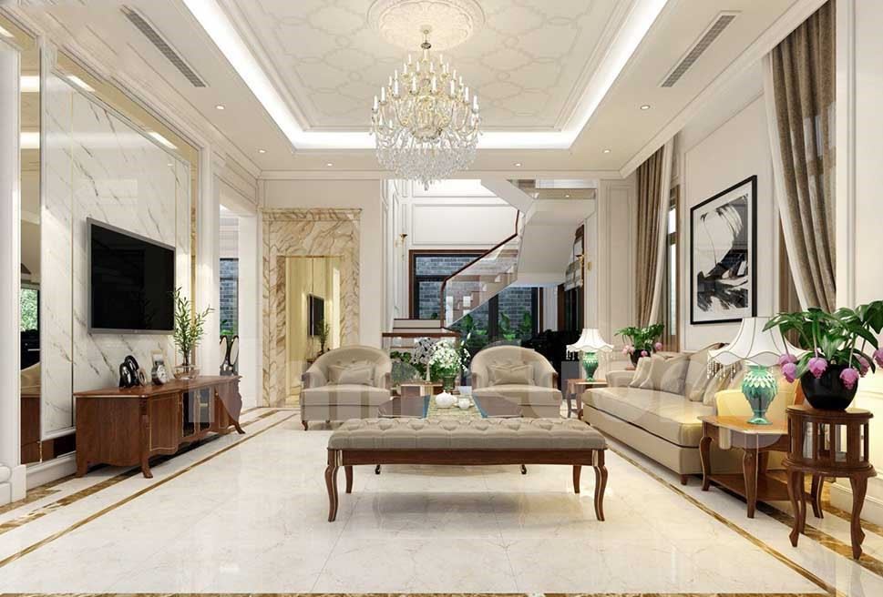 THIẾT KẾ NỘI THẤT BIỆT THỰ LIỀN KỀ TẠI HẢI PHÒNG