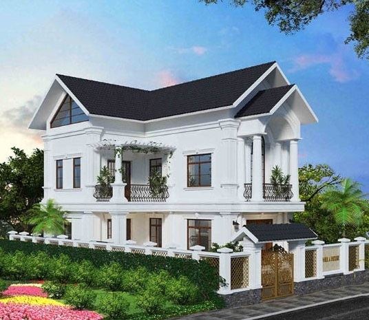 7+ Mẫu thiết kế biệt thự 8x20m sang trọng và độc đáo 