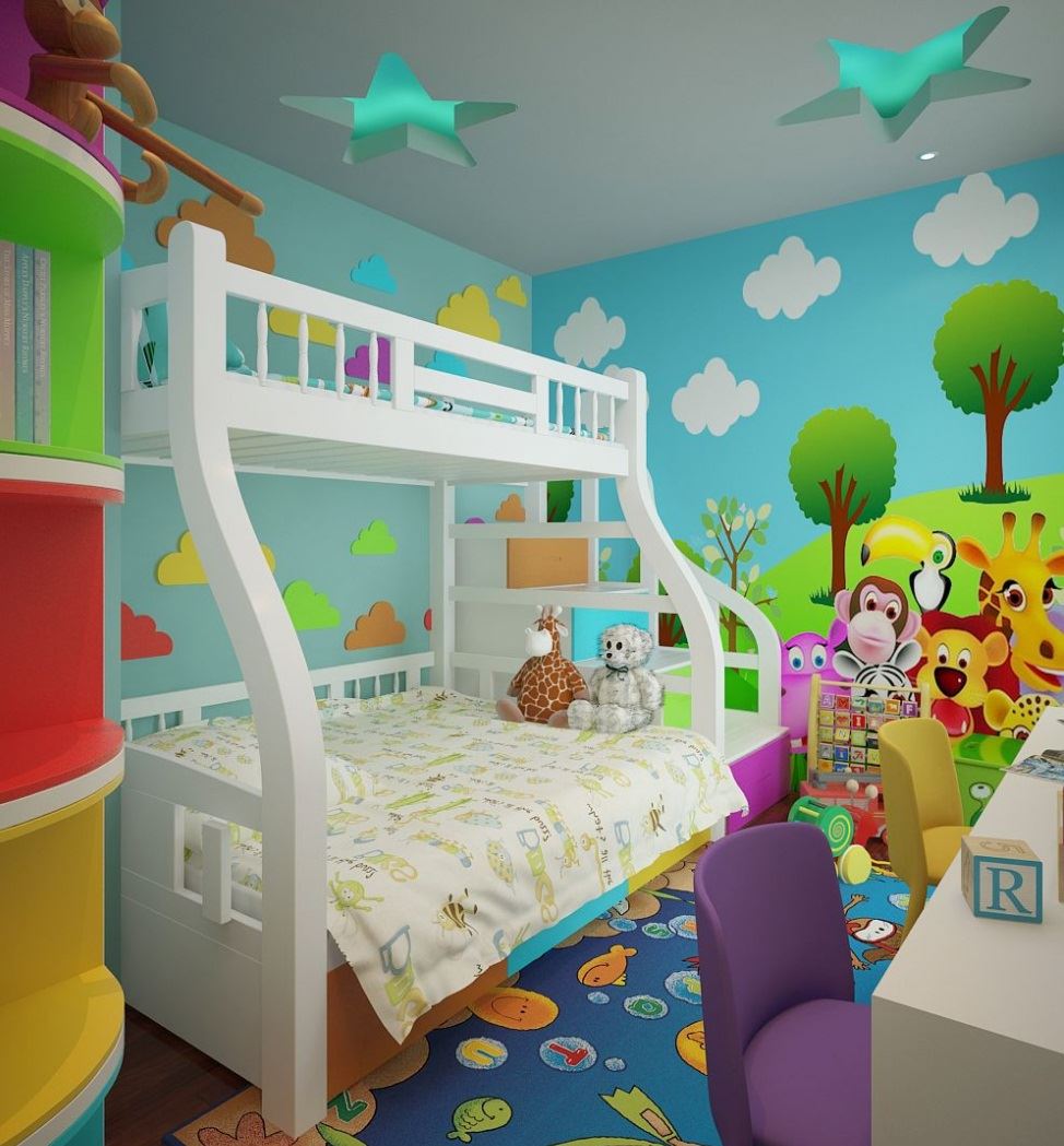 Kinh nghiệm nằm lòng cho các bố mẹ khi thiết kế nội thất phòng trẻ em