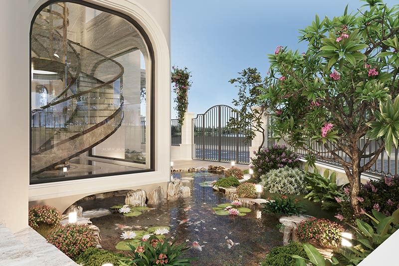 Thiết kế nội thất biệt thự nhà vườn