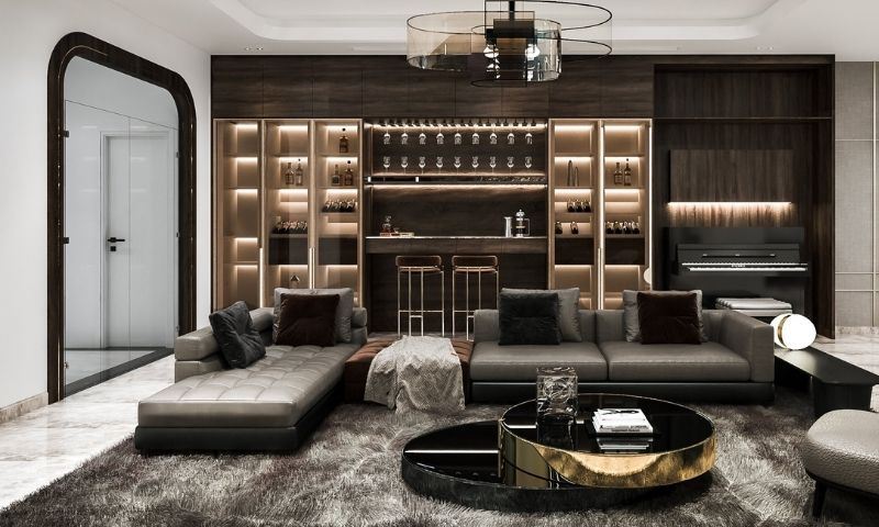 Thiết kế nội thất biệt thự đẹp - sang trọng - cao cấp