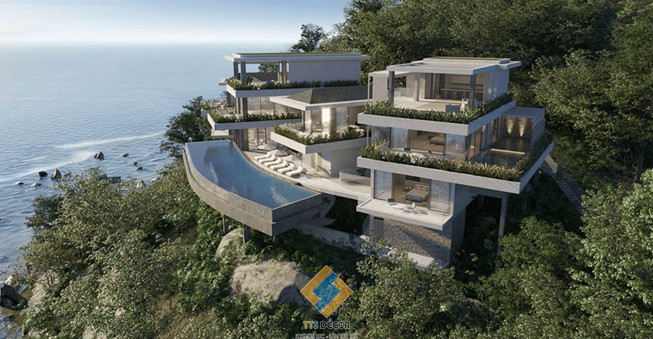 Thiết kế xây dựng biệt thự tropical tại Quảng Ninh - TT-S Décor