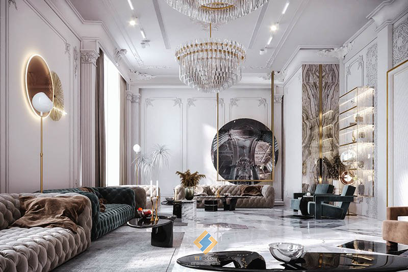 Thiết kế thi công biệt thự tân cổ điển Hải Dương