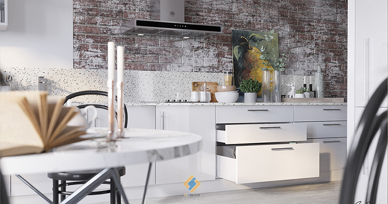 nội thất Industrial Style hiện đại