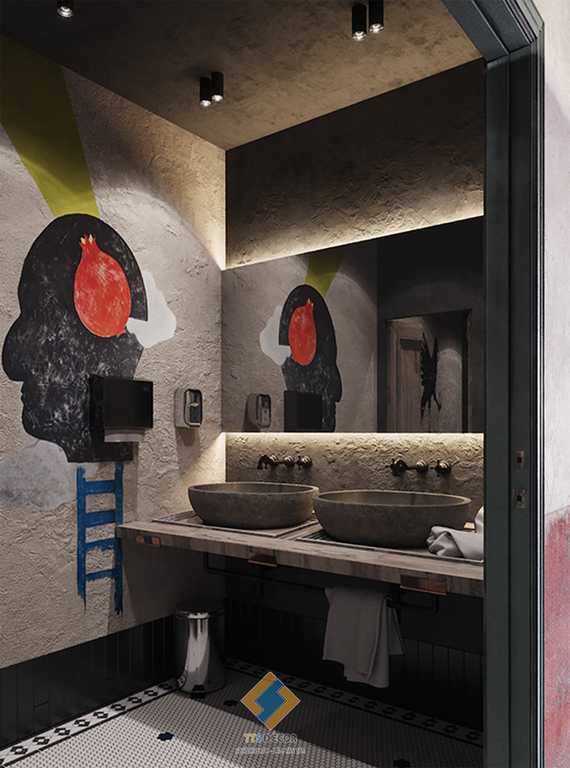 nội thất Industrial Style hiện đại